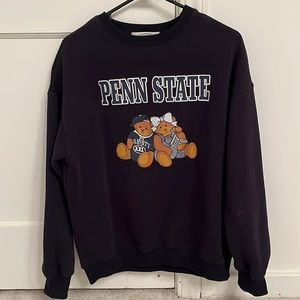 Penn State Aesthetic Oversized Crewneck, one size